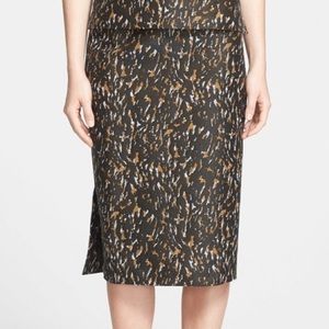 Lafayette 148 NY Priscilla Printed Pencil Skirt